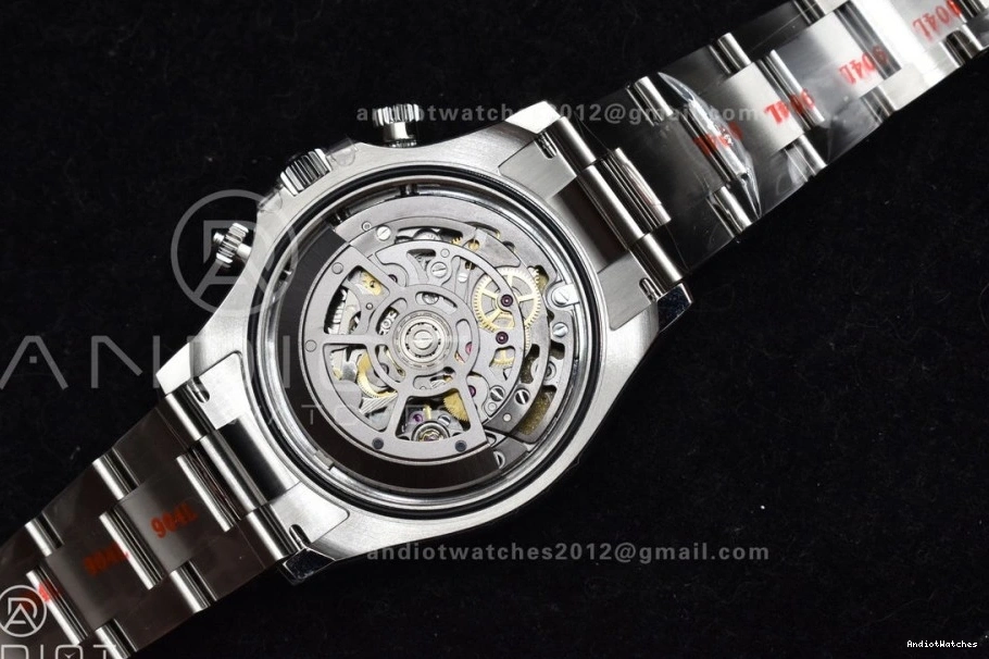 SL4801 Black Movement VS SBF Steel 1:1 in Daytona Elegant 1051 Rolex 904L 126500 Dial Factory 0524